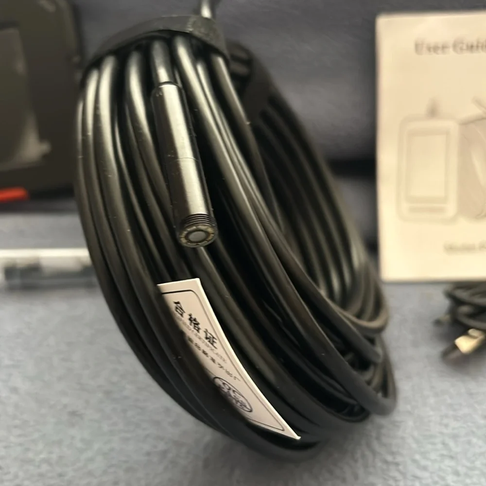 Endoscopy— dual lens— 10meter cable—-